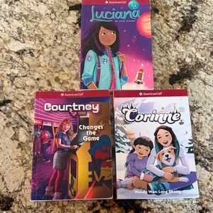 American Girl Book Trio - Luciana, Courtney, Corinne
